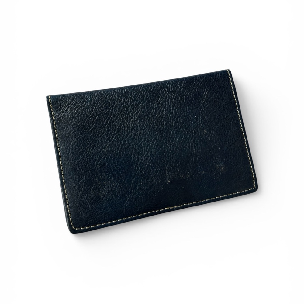 Yatay Black Leather Wallet